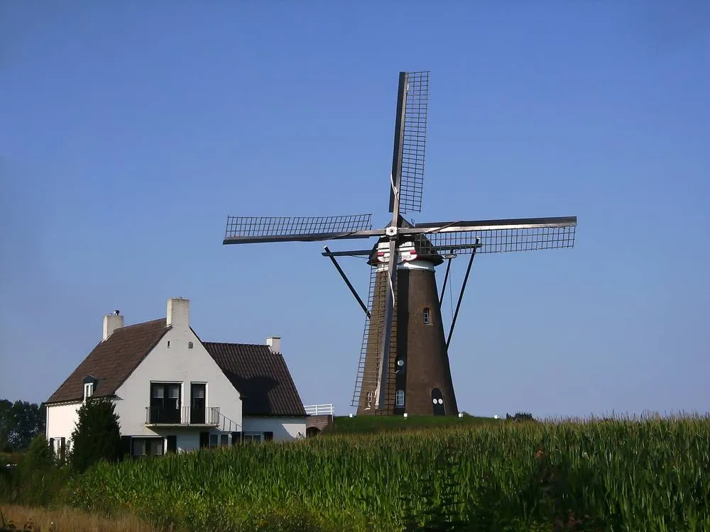 Nuenen: Nuenen, molen de Roosdonck foto3 2008-07-24 18.23